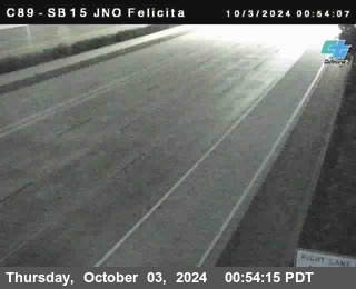 SB 15 at Felicita Road