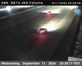 SB 15 at Felicita Road