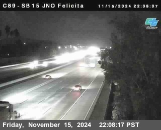 SB 15 at Felicita Road