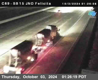 SB 15 at Felicita Road