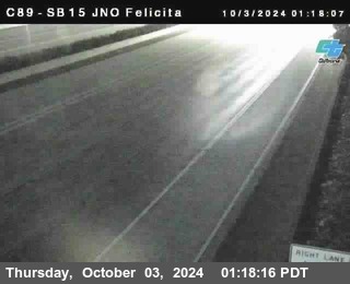 SB 15 at Felicita Road