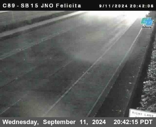 SB 15 at Felicita Road