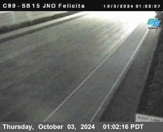 SB 15 at Felicita Road