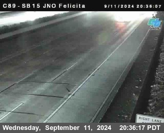 SB 15 at Felicita Road