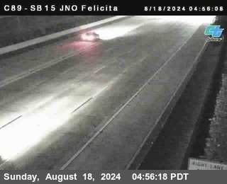 SB 15 at Felicita Road