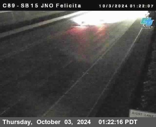 SB 15 at Felicita Road