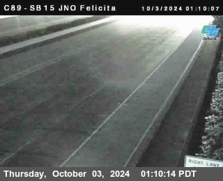 SB 15 at Felicita Road