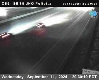 SB 15 at Felicita Road