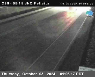 SB 15 at Felicita Road