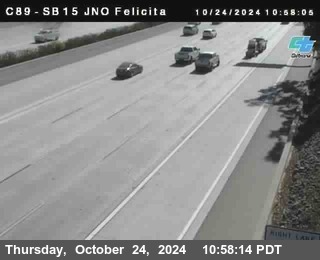 SB 15 at Felicita Road