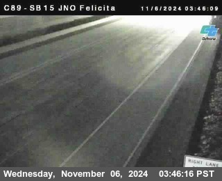 SB 15 at Felicita Road