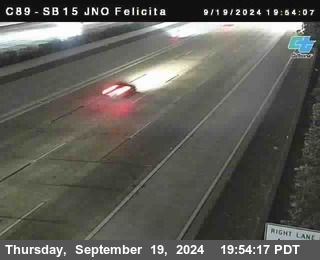 SB 15 at Felicita Road