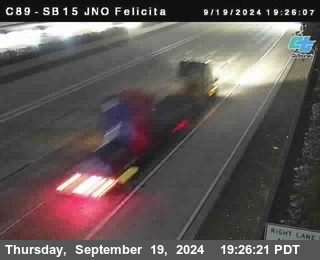 SB 15 at Felicita Road