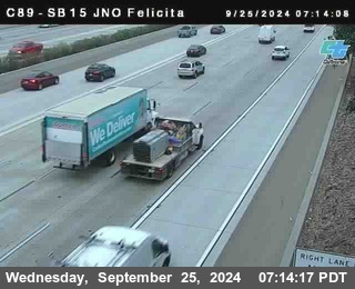 SB 15 at Felicita Road