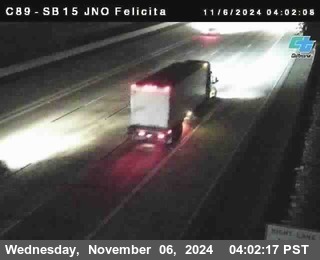 SB 15 at Felicita Road