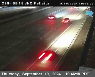 SB 15 at Felicita Road