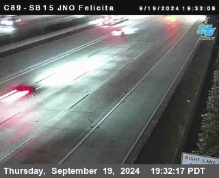 SB 15 at Felicita Road