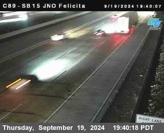 SB 15 at Felicita Road