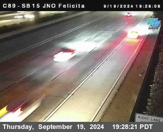 SB 15 at Felicita Road