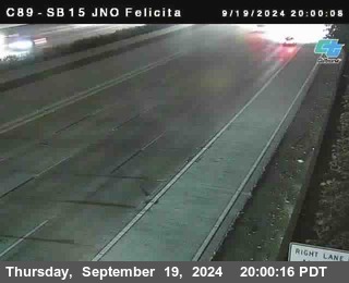 SB 15 at Felicita Road