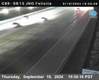 SB 15 at Felicita Road