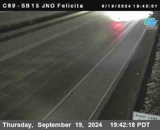 SB 15 at Felicita Road