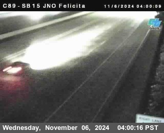 SB 15 at Felicita Road