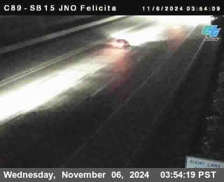 SB 15 at Felicita Road