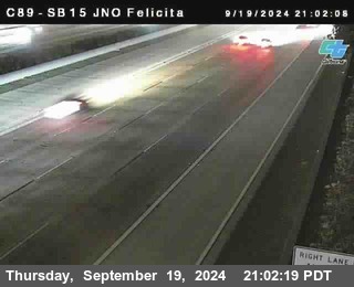 SB 15 at Felicita Road