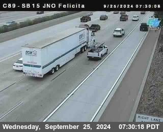 SB 15 at Felicita Road