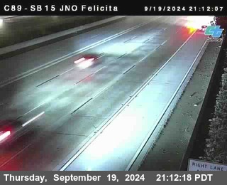 SB 15 at Felicita Road