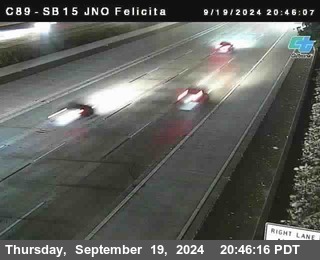 SB 15 at Felicita Road