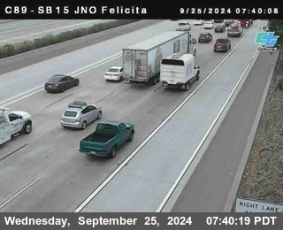 SB 15 at Felicita Road