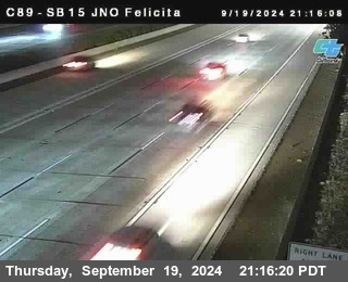 SB 15 at Felicita Road