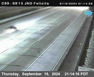 SB 15 at Felicita Road