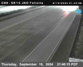 SB 15 at Felicita Road