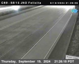 SB 15 at Felicita Road