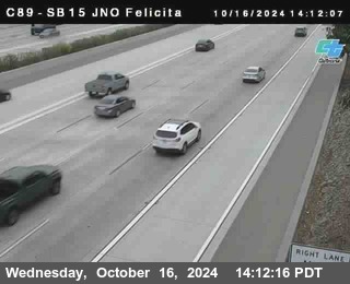 SB 15 at Felicita Road