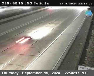 SB 15 at Felicita Road