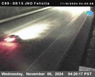 SB 15 at Felicita Road