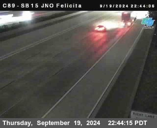 SB 15 at Felicita Road