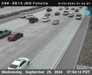 SB 15 at Felicita Road