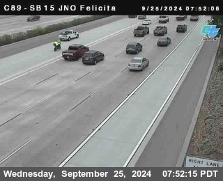 SB 15 at Felicita Road