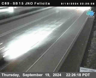 SB 15 at Felicita Road