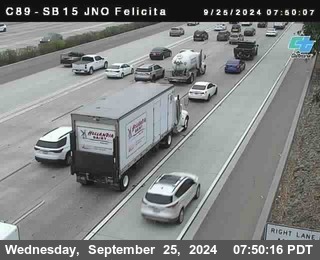 SB 15 at Felicita Road