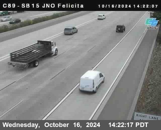 SB 15 at Felicita Road