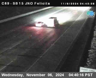 SB 15 at Felicita Road