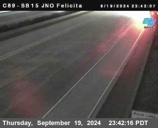 SB 15 at Felicita Road