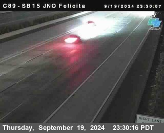 SB 15 at Felicita Road