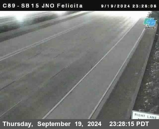 SB 15 at Felicita Road